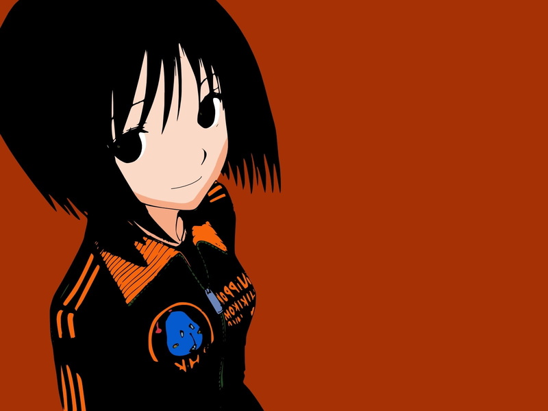 celebration, copy space, Nhk ni youkoso, Girl, red, halloween, colored background, Nakahara misaki, studio shot,  smile, art and craft, spooky, human representation