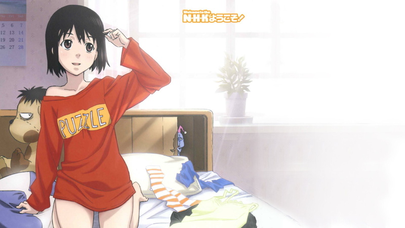 Anime, Welcome To The N.H.K., 1080P, Misaki Nakahara