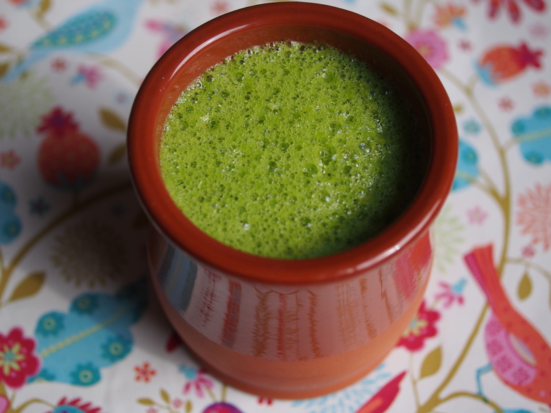 high angle view, Drink, matcha tea, tea cup, bio, cup, Green Smoothie, bowl, pattern, fruit, still life, cultures, wellbeing, spinach, floral pattern, indoors
