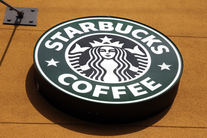 starbucks, dumb, logo, 4K