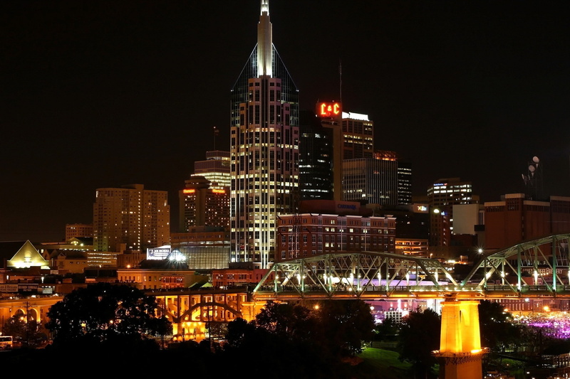 cityscape, Nashville, 2K