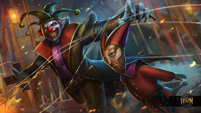 1080P, clown, Puppet Master, Heroes of Newerth, Freakshow, hon, evil clown