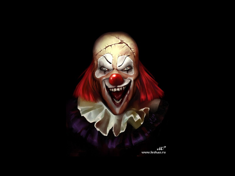 bald, Clown, killer, 720P, Dark