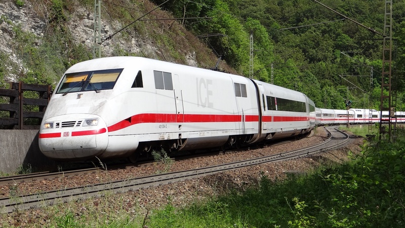 train, plant, passenger train, rail transportation, outdoors, nature, no people, ice, stationary, grass, railroad track, train - vehicle, journey, public transportation