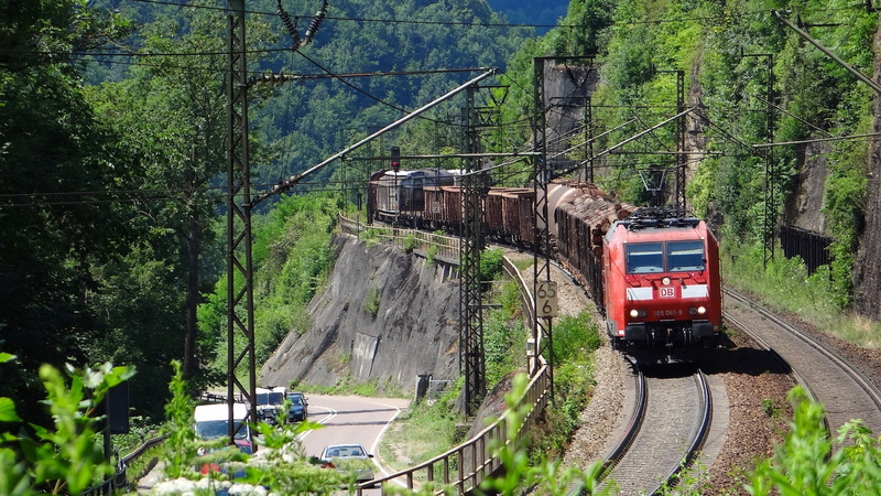 on the move, train - vehicle, day, track, mode of transportation, rail transportation, freight train, steam train, nature, cable, no people, electricity