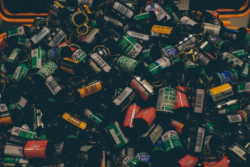 backgrounds, roll film, still life, multi colored, beer bottle, plastic, indoors, abundance, choice, communication, bottle, day, close-up, no people, container