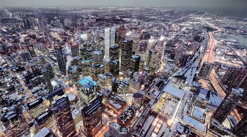 Aerial, skyscraper, aerial view, crowd, office building exterior, crowded, city life, residential district, Wide, architecture, city, outdoors, travel destinations