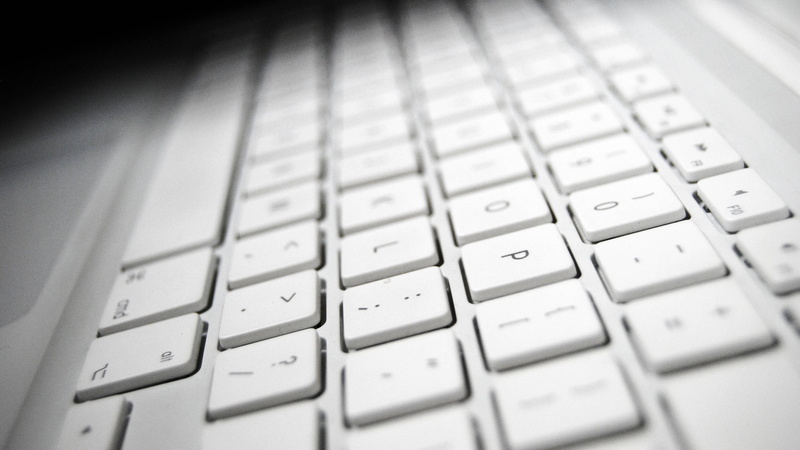 backgrounds, connection, white color, letter, laptop, computer keyboard, no people, technology, selective focus, 2K, computer, computer part, keyboards