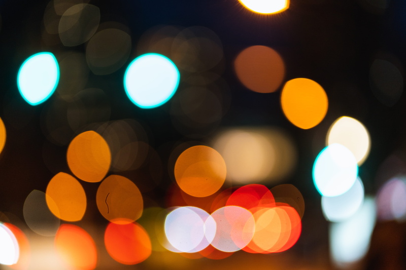 outdoors, spotlight, electric light, banister, texture, night, nightlife, light effect, egg, geometric shape, night life, pattern, shape, glowing, defocused