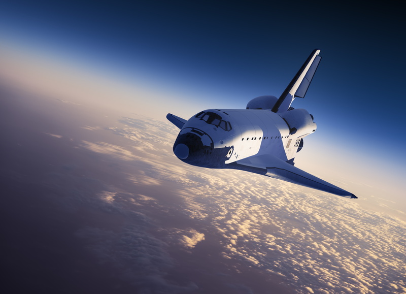 Spacecraft, 5K, Earths orbit, 5K, Space Shuttle