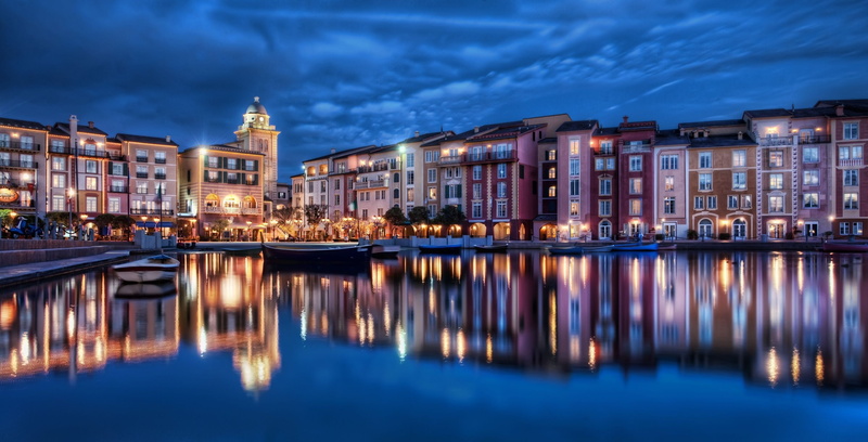 dusk, building, travel, vacations, water, lighting Equipment, twilight, rise, house, history, urban Scene, concrete, facade, built Structure, old, high