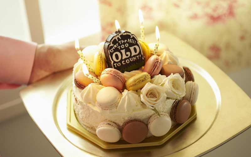 3d and abstract, candle, delicious, birthday, food, 1080P, cake, sweets