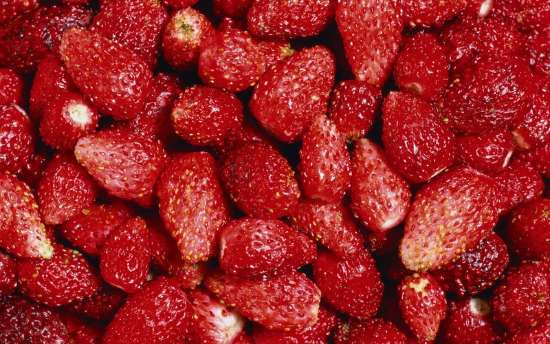 tasty, fruit, strawberry, 1080P