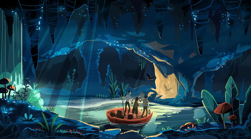 vertebrate, looking into the distance, indoors, fantasy art, water, school of fish, animal, fish, tank, animal wildlife, illustration, fish tank, sea, aquarium
