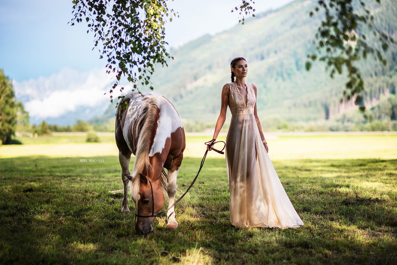 photo, 1080P, Miki Macovei Come With, grass, tree, riding, day, Matea, domestic animals, real people, domestic, vertebrate, mammal, plant, livestock, full length