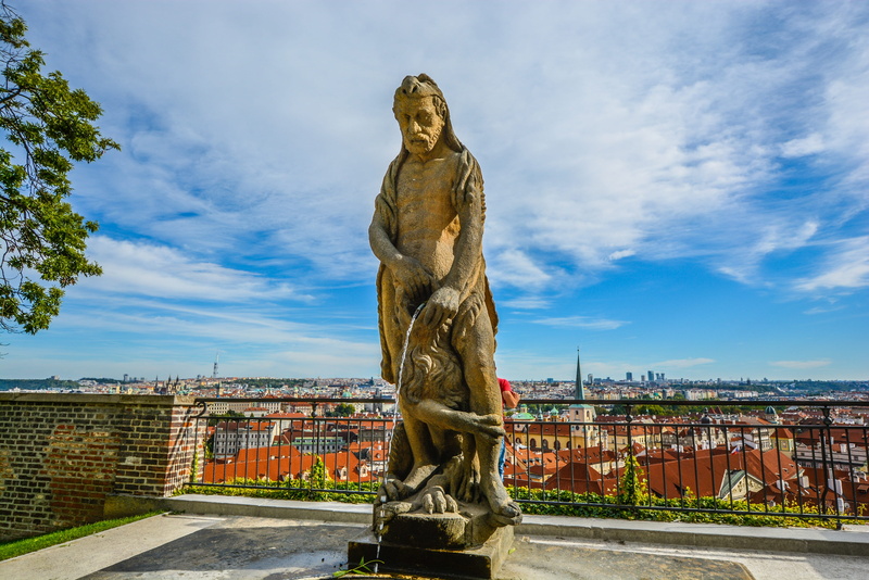day, europe, city, 4K, travel destinations, craft, czech, weird, Stream, monument, wide, outdoors, male likeness, representation, nature, travel, creativity