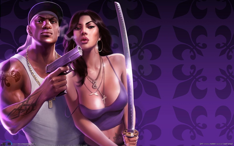 nightlife, front view, young adult, clothing, indoors, standing, night, women, holding, beautiful woman, waist up, beauty, performance, saints row saints row 2 video games cleavage