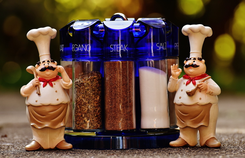 close-up, food, human representation, art and craft, fun, spices, chef, chefs, bokeh, holiday - event, ingredients, toy, doll, sculpture, outdoors, cooking