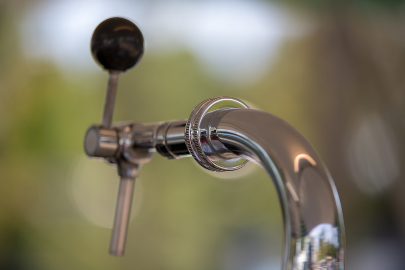 focus on foreground, bathroom, tap, pipe - tube, pipe, handle, water, close-up, metal, sink, outdoors, faucet, domestic bathroom, 5K, design, no people