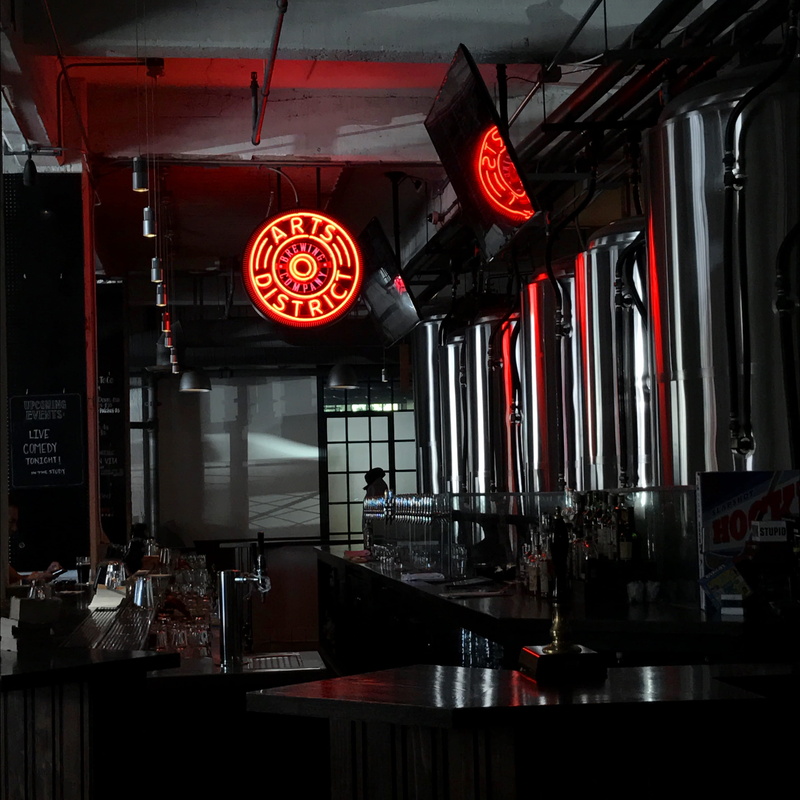 hanging, 2K, company, table, counter, vacant, food and drink, beer, tap, lighting equipment, arts, no people, day, clean, united states, lantern, los angeles