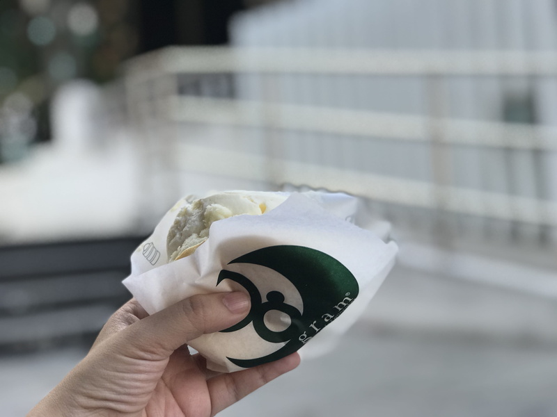 hand, ice cream, human hand, thailand, sweet, sweets, frozen, outdoors, person, personal perspective, temptation, human, caramel, gram, day, popcorn, dessert