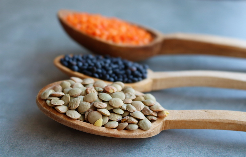 food, kitchen utensil, 5K, raw food, wellbeing, close-up, food and drink, vegetarian food, seed, wooden spoon, eating utensil, wood - material, diet, studio shot