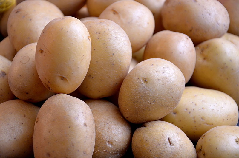 raw food, heap, close-up, alimentation, food, nourriture, potato, brown, carbohydrate - food type, pommes de terre, market, freshness, patates, 4K, backgrounds
