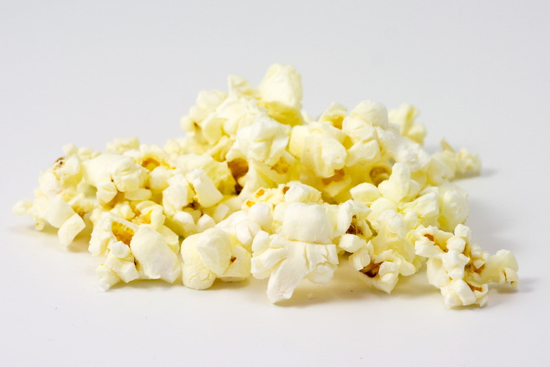freshness, studio shot, seasoning, Popcorn, heap, food and drink, white color, still life, Pop, Cinema, yellow, cut out, snack, Sweet, Corn, white background
