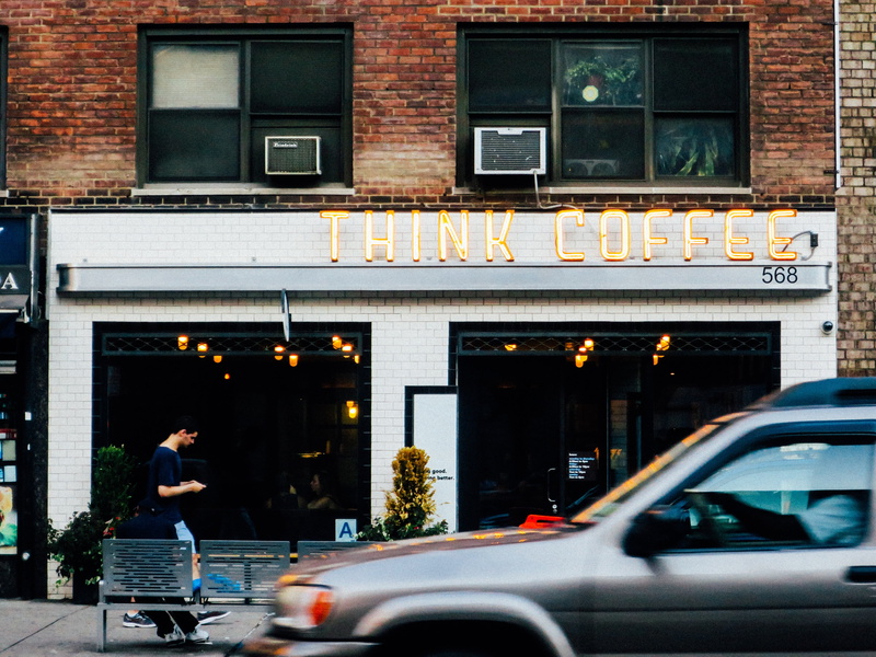 men, 4K, coffee, city, car, transportation, infrastructure, architecture, no people, built structure, real people, walking, brick, outdoors, think, people