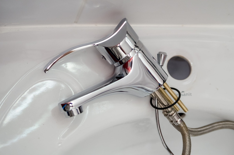 ceramic, silver colored, hygiene, bathroom, high angle view, no people, plumber, sink, fittings, washing, faucet, white color, home, metal, tools, modern