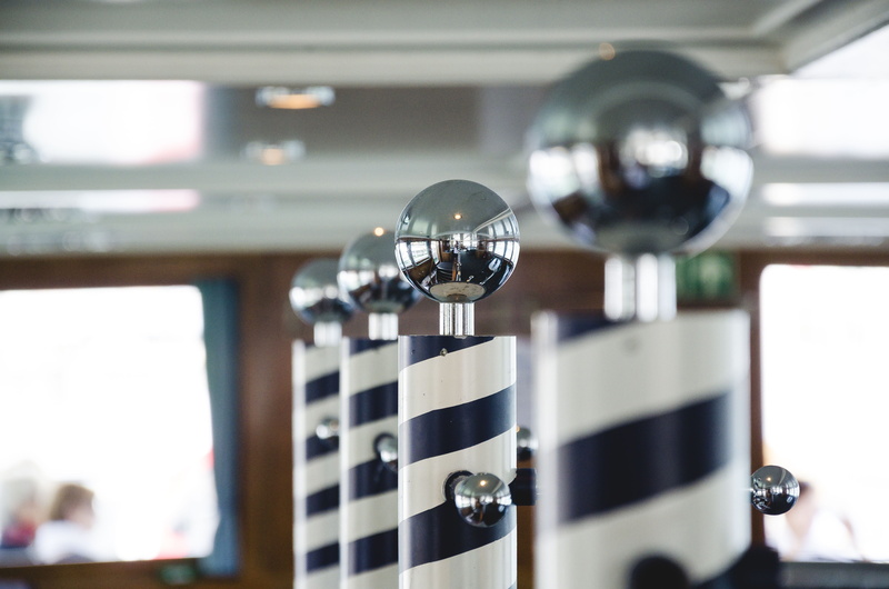reflection, no people, restaurant, knob, day, household equipment, bottle, metal, business, in a row, the interior of the, 4K, handrail, group of objects