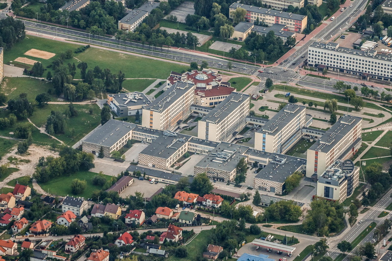 landscape, cityscape, 2K, architecture, plant, polytechnic university which, house, residential district, poland, transportation, outdoors, day, the streets
