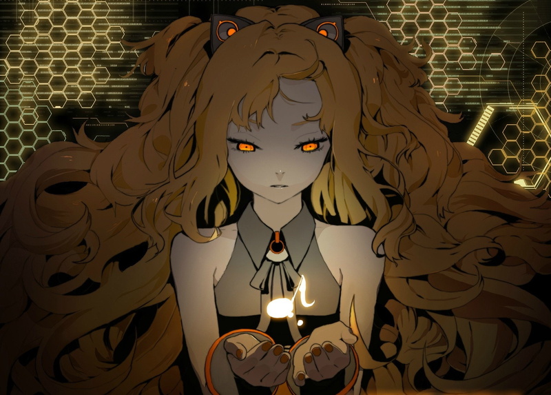 SeeU (Vocaloid), Vocaloid, 1080P, Dark, Anime