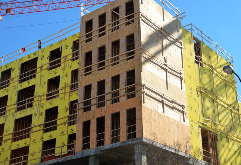 tall, low angle view, condominium, skyscraper, office, window, industry, work, Building Construction, apartment building, design, clear sky, business, building