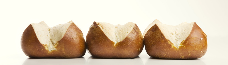 food and drink, laugenbrötchen, nature, indoors, no people, healthy eating, slice, snack, lye bread, crispy, close-up, roll, panoramic, bread, bake, wellbeing