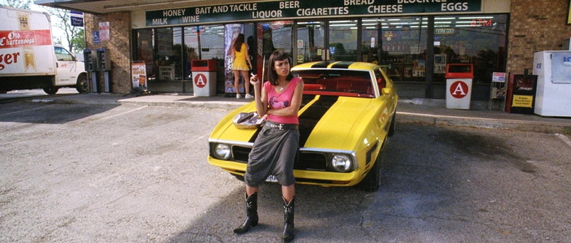 road, women, travel, motor vehicle, mode of transportation, taxi, outdoors, city, 1080P, street, day, adult, yellow, text, full length, death proof, people