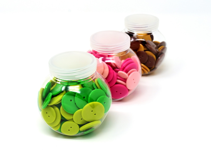 studio shot, cut out, bottle, multi colored, excess, luxury, large group of objects, capsule, handarbeiten, healthcare and medicine, buttons, close up