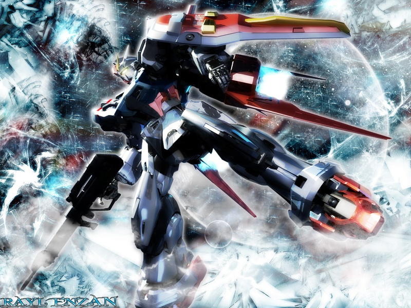 hd, 480P, anime, Robot, art, gundam, seed, weapon, gundam seed