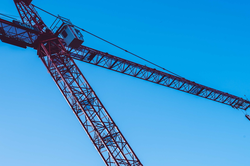 build, transport, outdoors, crane arm, technology, work machine, machinery, alloy, boom, crane, development, raise, load lifter, construction industry