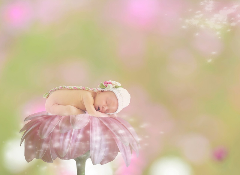 inflorescence, beauty in nature, fantasy, baby, flower head, girl, pattern, pastel colored, celebration, background image, top, photo, expressive, tender