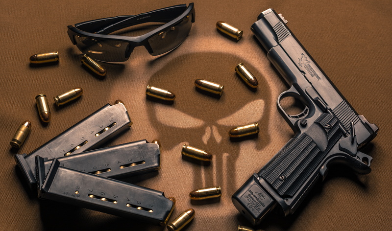 gun, Nighthawk Custom, semi-automatic, cartridges, 9mm, 5K, stores, weapons