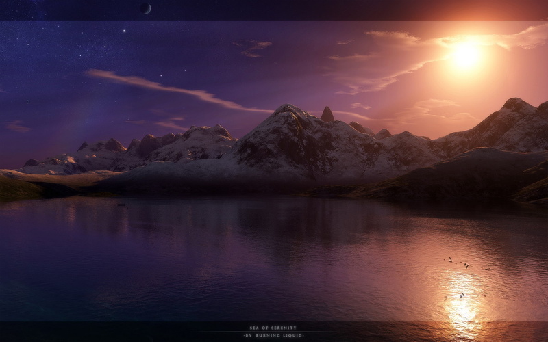 1080P, room, burning, nature, seas, serenity, liquid