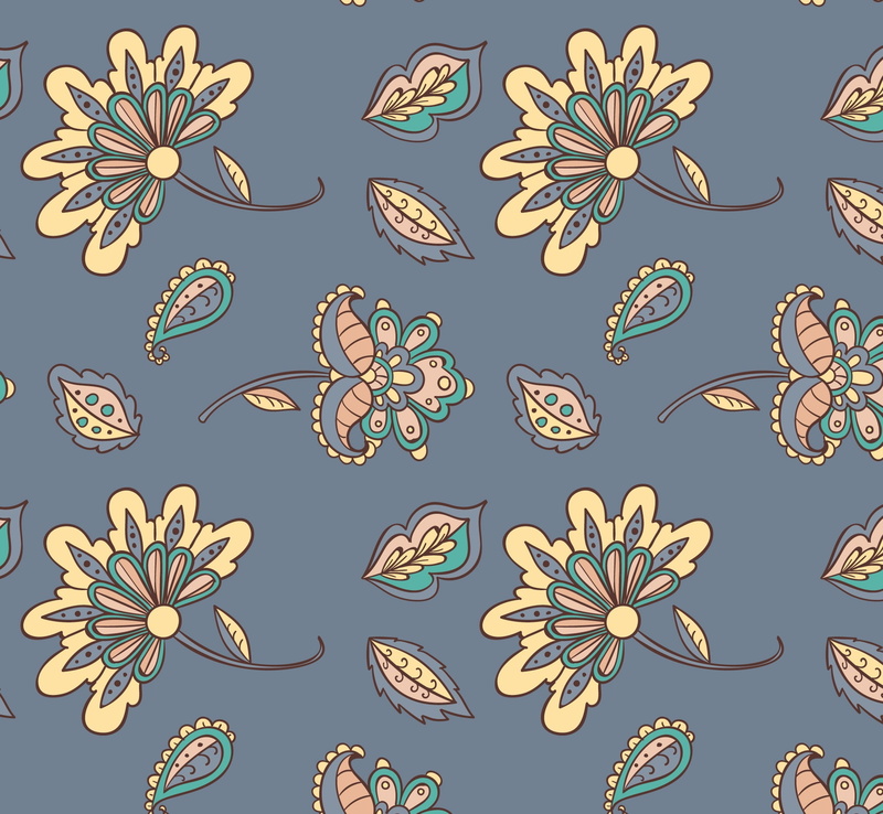 Batik, flowers, grey, 1080P, background, texture