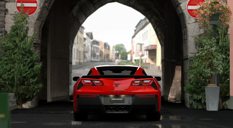 calle, city, outdoors, motor vehicle, plant, Games, mode of transportation, built structure, 1080P, focus on foreground, arch, luxury, the past, no people