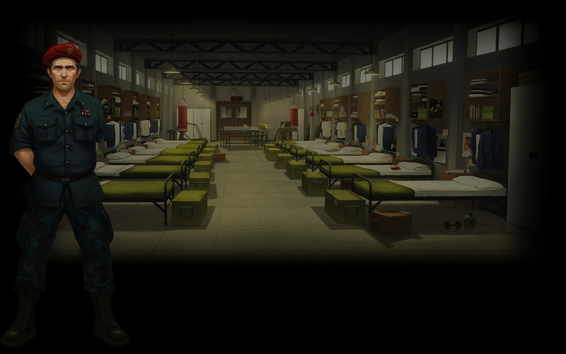 seat, men, uniform, government, built structure, architecture, sitting, full length, Xenonauts, looking at camera, standing, architectural column, building