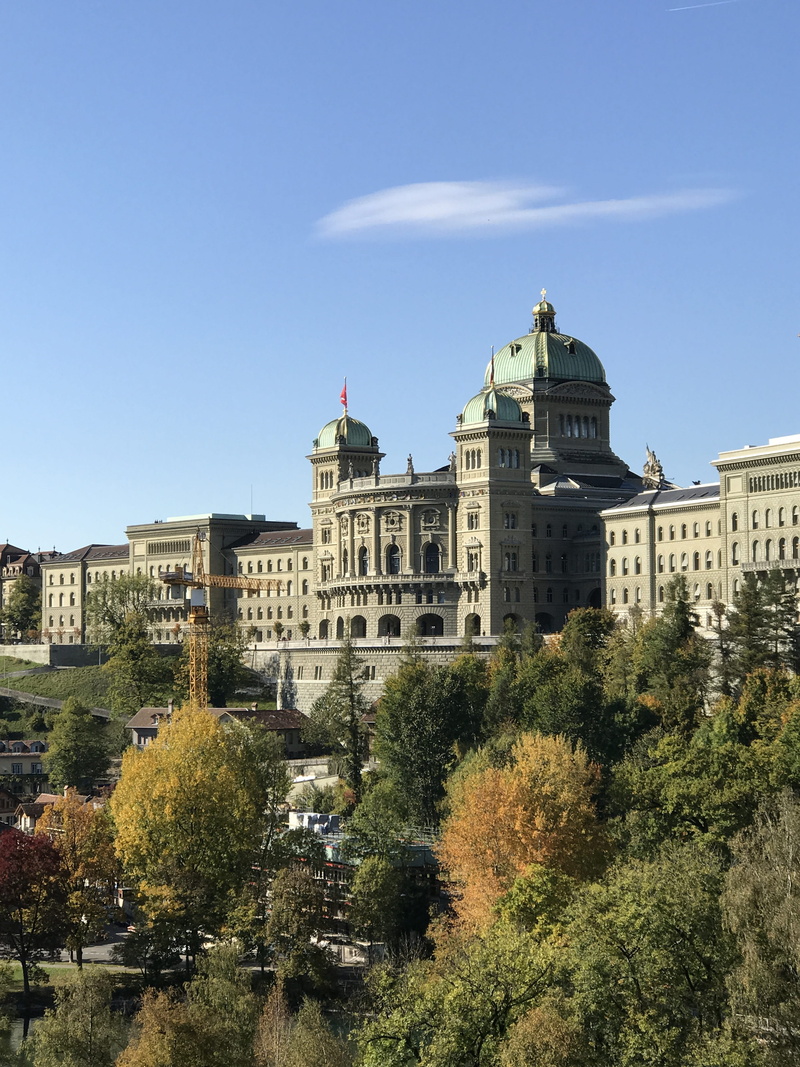 tourism, travel, bundeshaus, blue, the past, travel destinations, nature, flag, switzerland, built structure, history, no people, growth, architecture