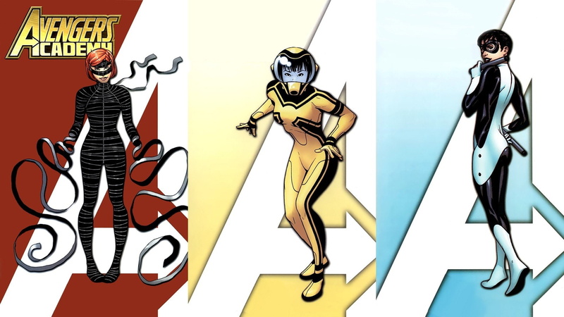 Hazmat (Marvel), Comics, Avengers Academy, 1080P, Finesse (Marvel), Veil (Marvel)