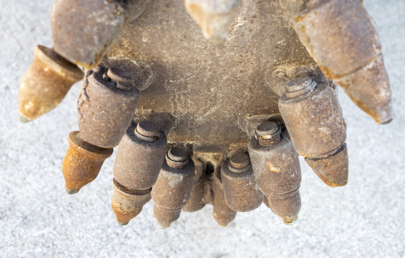 sculpture, snow, no people, close-up, winter, trencher, day, bracket, iron, motor, drive shaft, rotor, food, outdoors, screw, art and craft, sand, nature