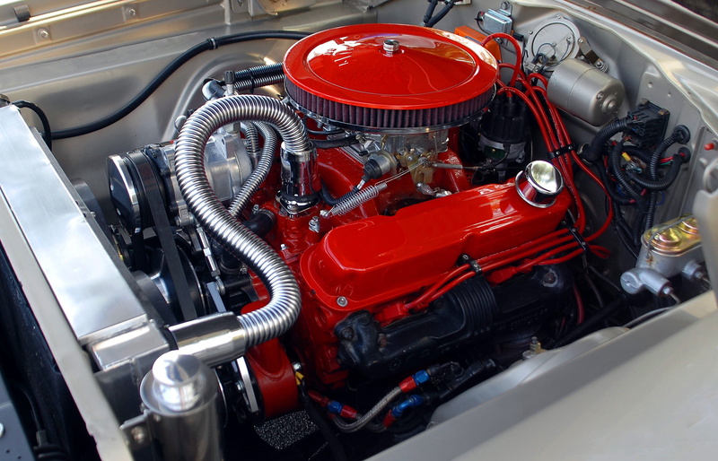 motor vehicle, vehicle part, automobile industry, no people, red, repair, day, transport, stationary, speed, machine, power, land vehicle, transportation