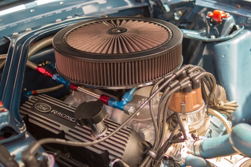 air, high angle view, service, automotive repair, filter, transport, red, old, no people, indoors, metal, close-up, land vehicle, 4K, alloy, car engine